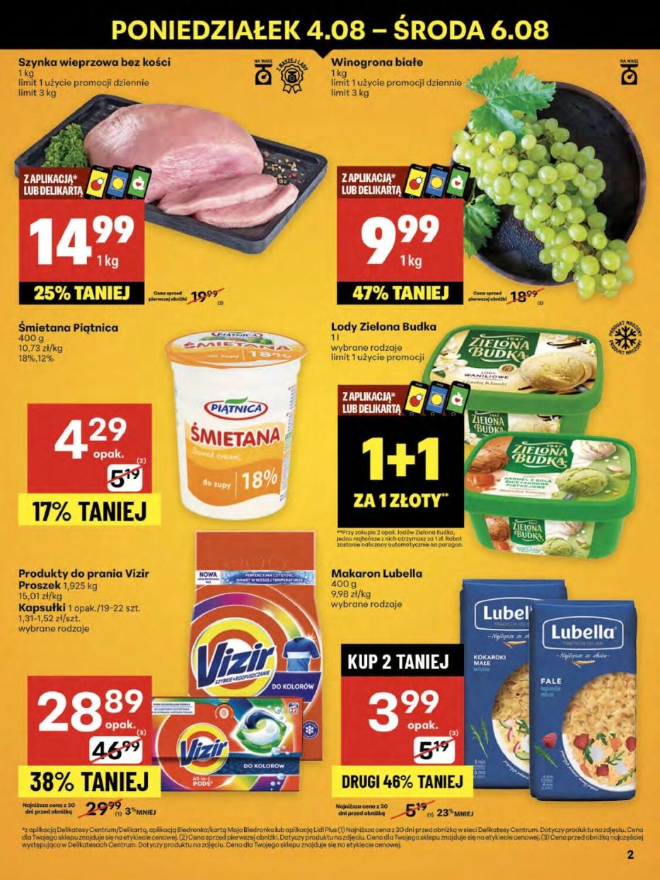 Gazetka promocyjna Delikatesy Centrum str. 2