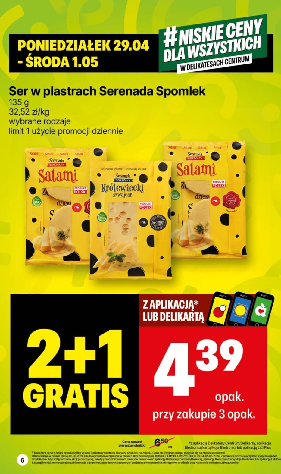 Gazetka promocyjna Delikatesy Centrum str. 6