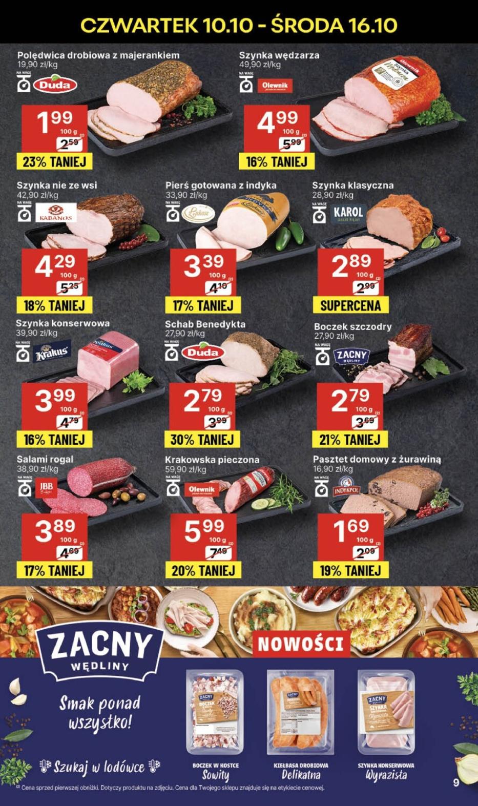 Gazetka promocyjna Delikatesy Centrum str. 9