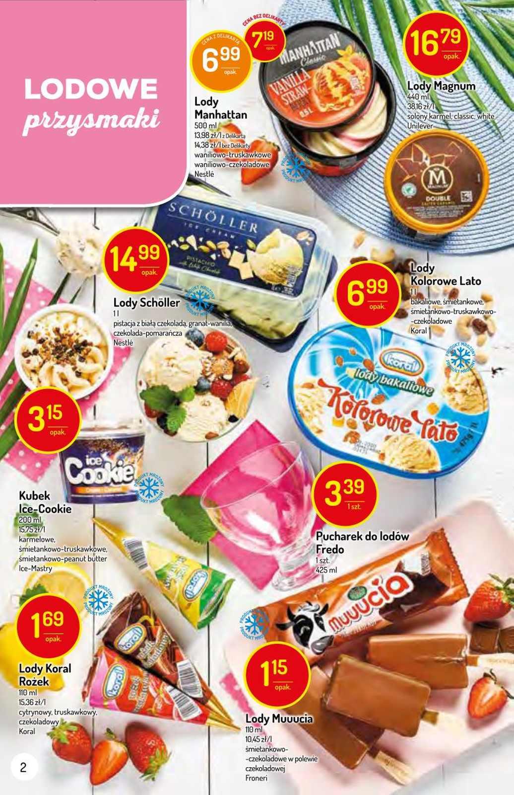 Gazetka promocyjna Delikatesy Centrum str. 2