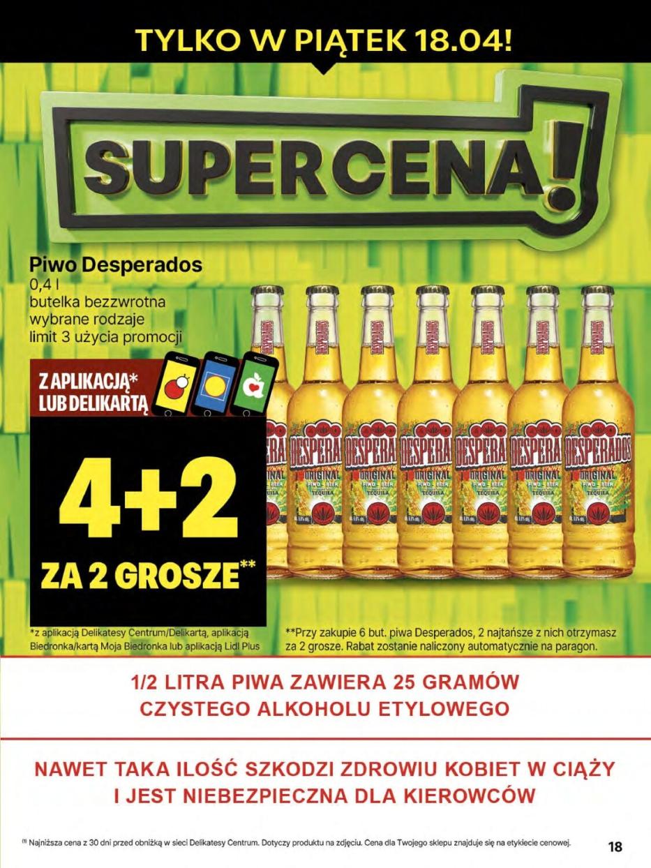 Gazetka promocyjna Delikatesy Centrum str. 18