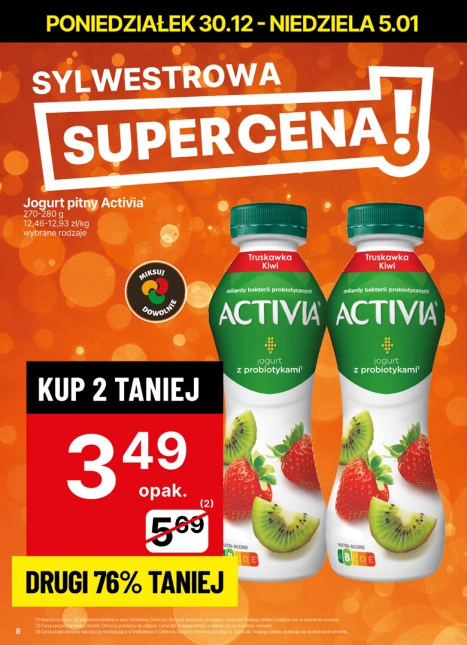 Gazetka promocyjna Delikatesy Centrum str. 8
