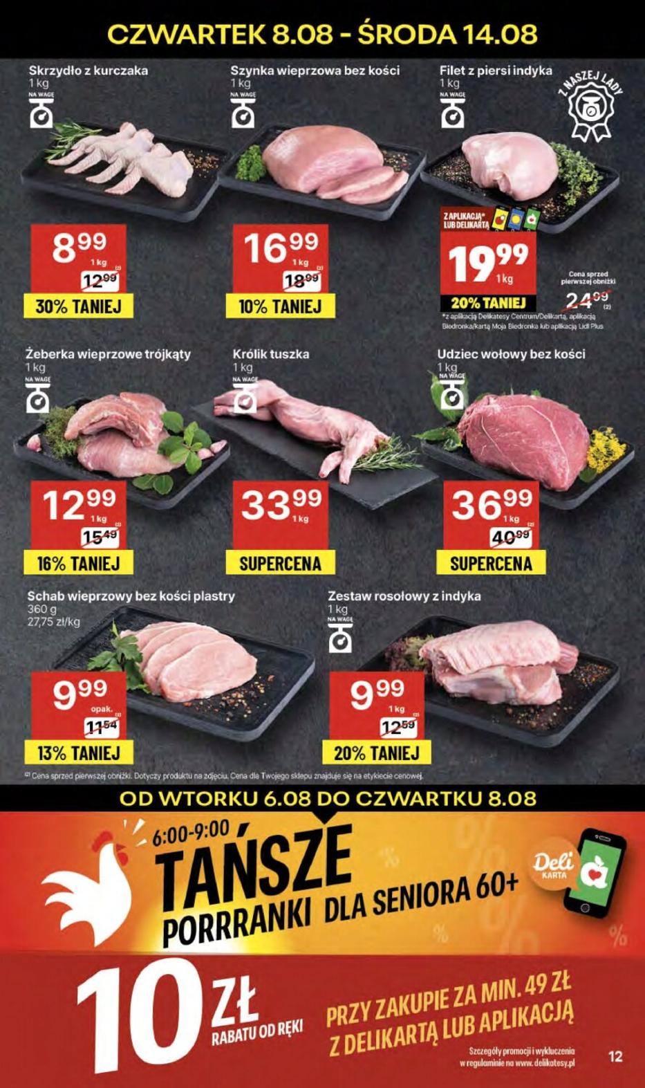 Gazetka promocyjna Delikatesy Centrum str. 12