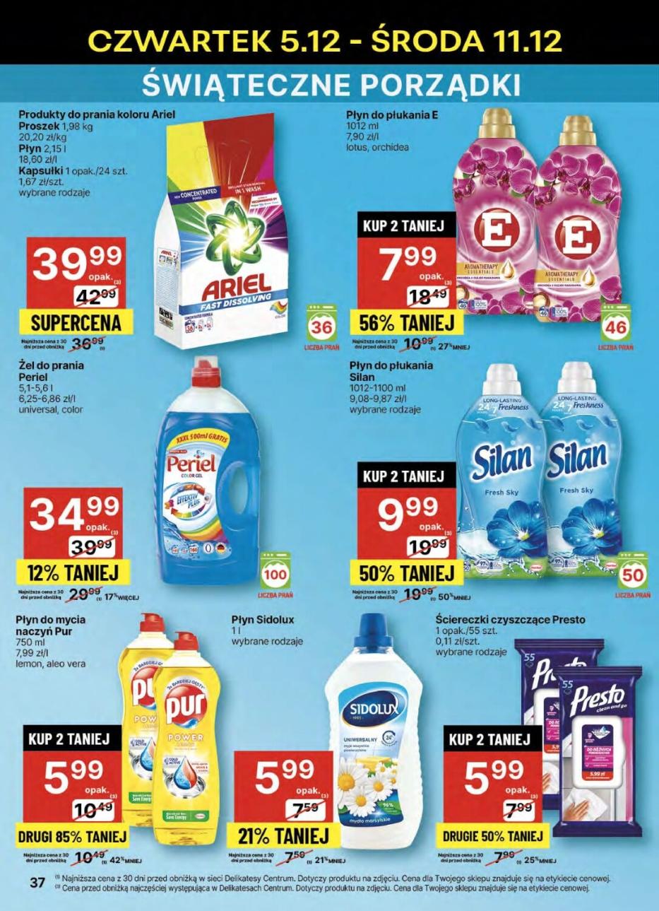 Gazetka promocyjna Delikatesy Centrum str. 37