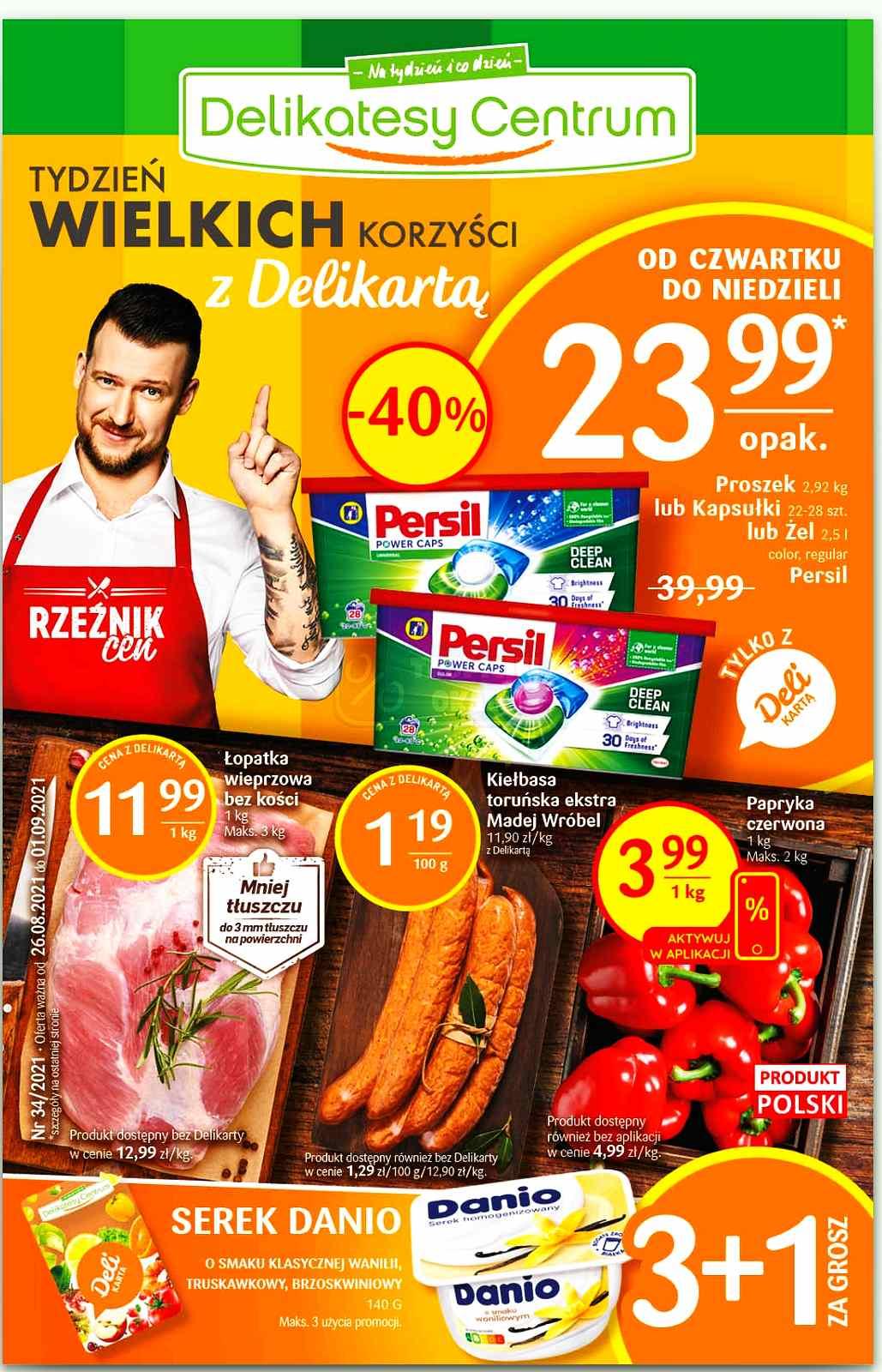 Gazetka promocyjna Delikatesy Centrum str. 1