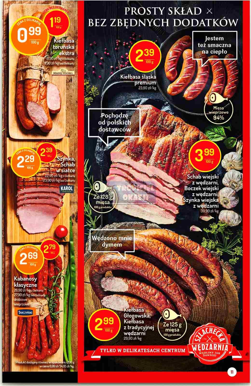 Gazetka promocyjna Delikatesy Centrum str. 11