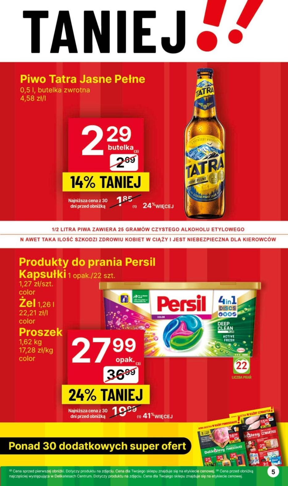 Gazetka promocyjna Delikatesy Centrum str. 5