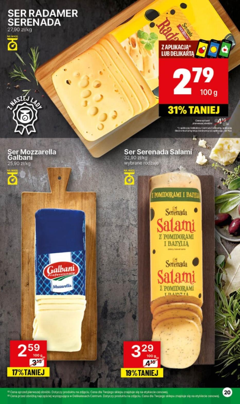 Gazetka promocyjna Delikatesy Centrum str. 20