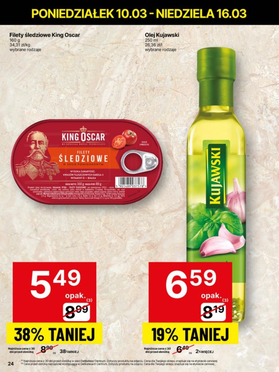 Gazetka promocyjna Delikatesy Centrum str. 24