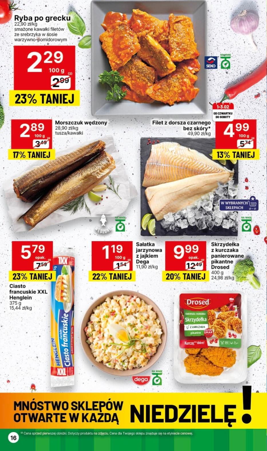 Gazetka promocyjna Delikatesy Centrum str. 16