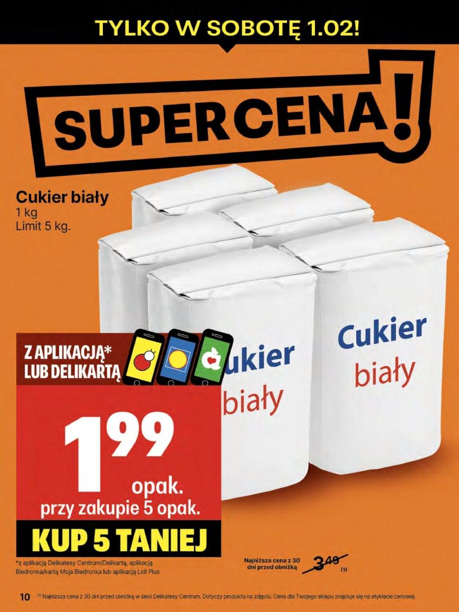 Gazetka promocyjna Delikatesy Centrum str. 10