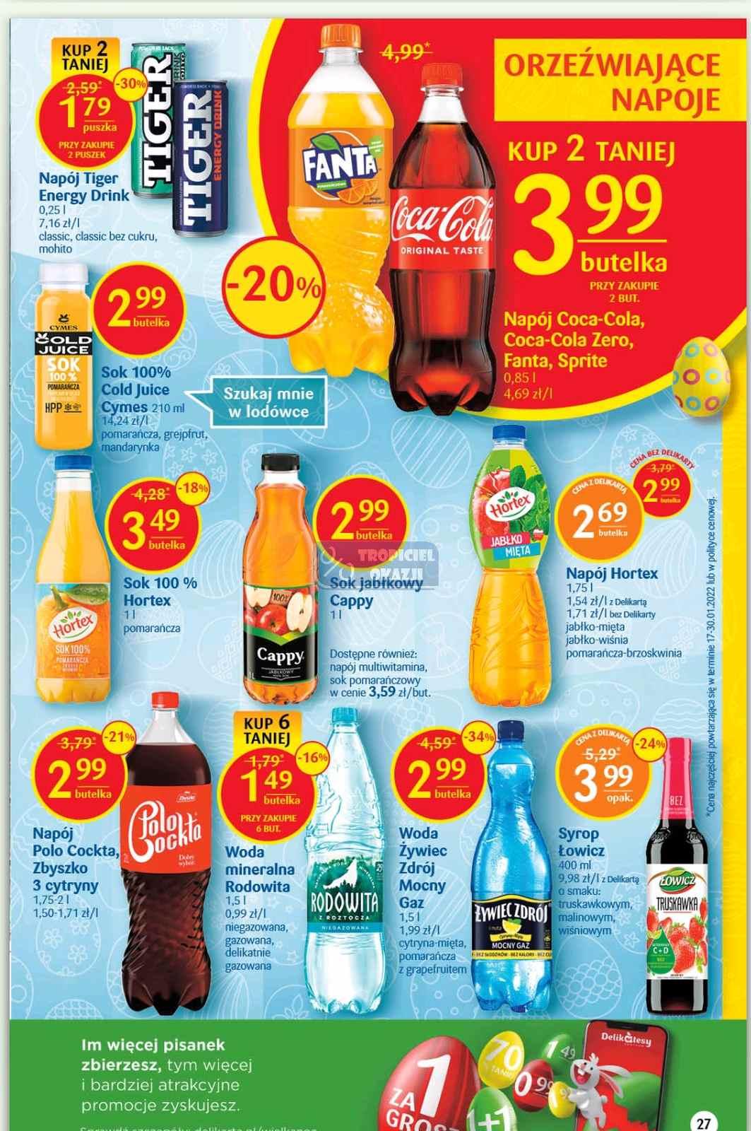 Gazetka promocyjna Delikatesy Centrum str. 27