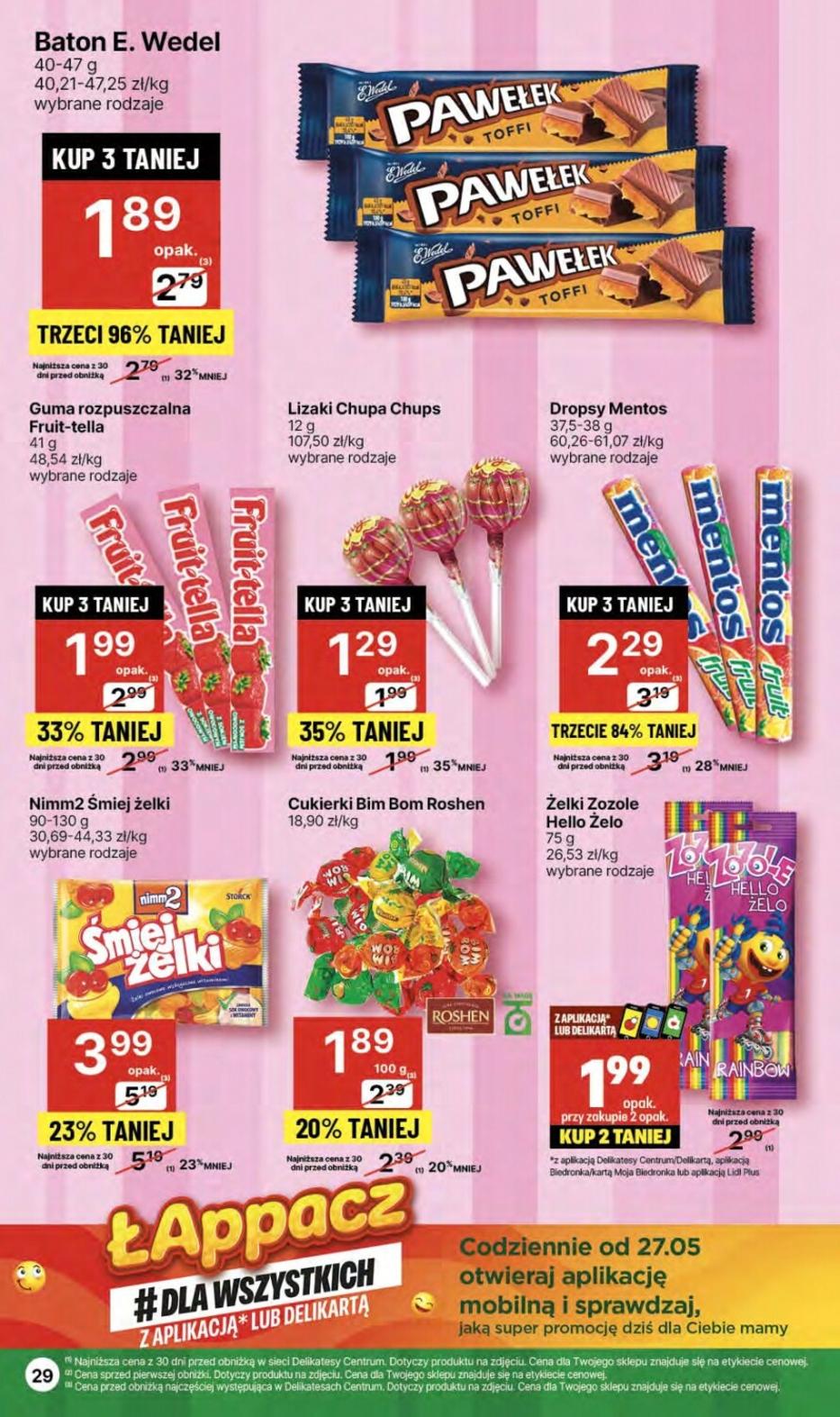 Gazetka promocyjna Delikatesy Centrum str. 29