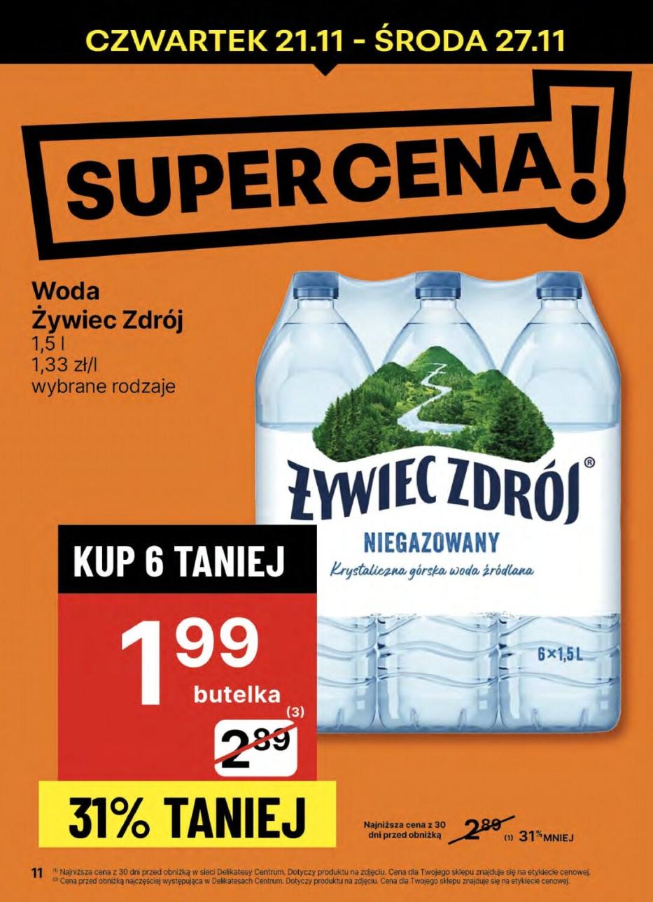 Gazetka promocyjna Delikatesy Centrum str. 11