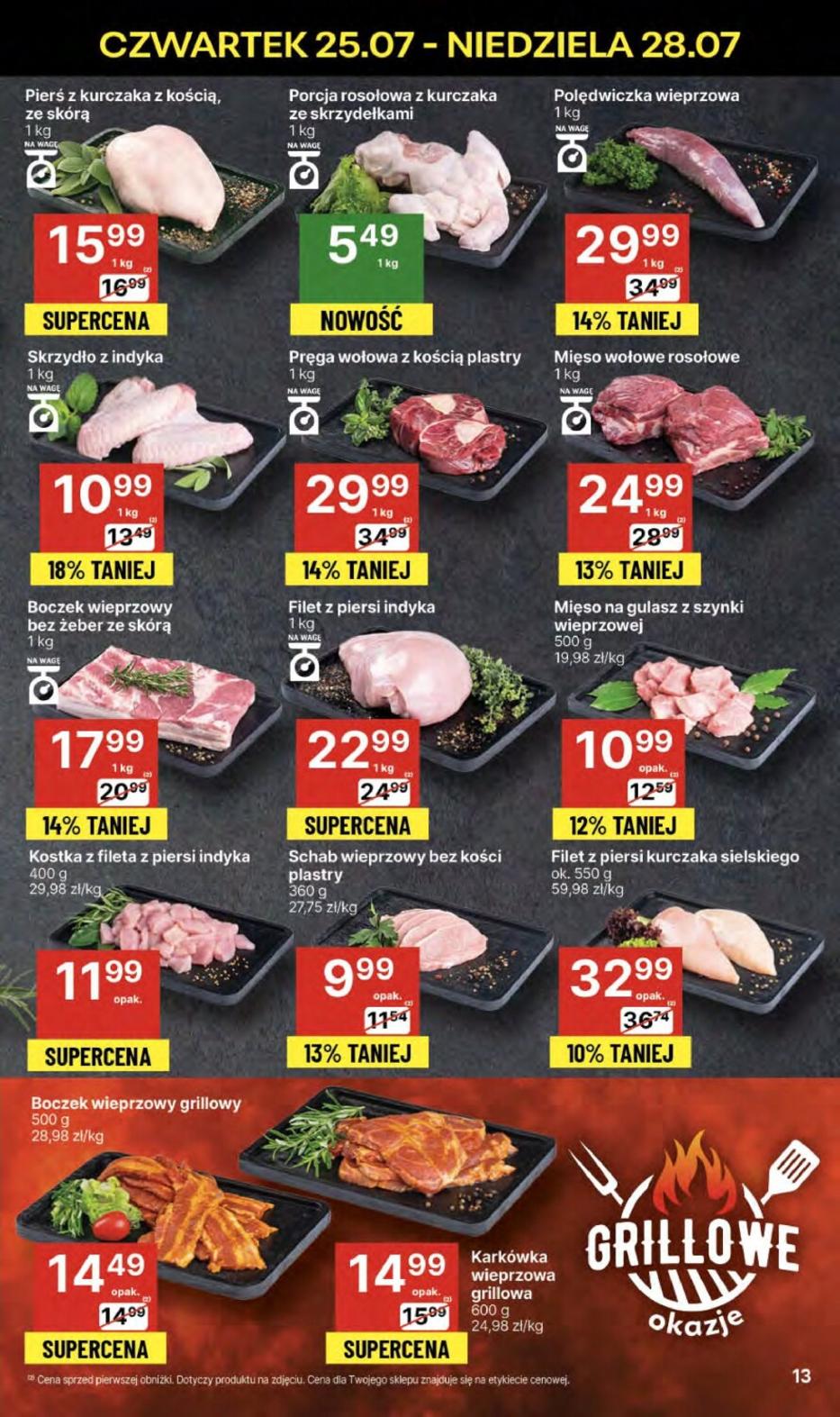 Gazetka promocyjna Delikatesy Centrum str. 13