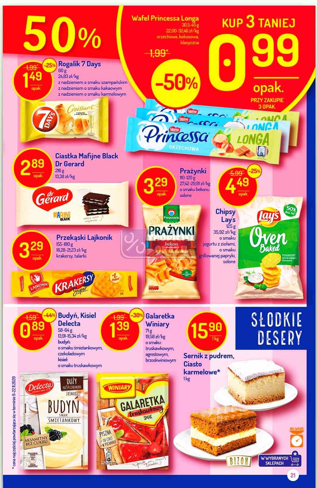 Gazetka promocyjna Delikatesy Centrum str. 21