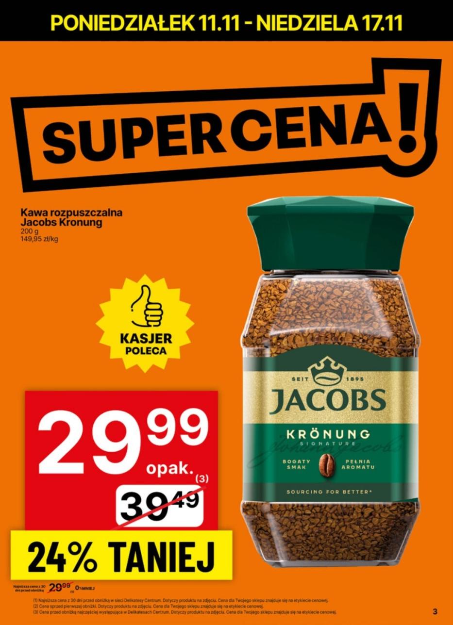 Gazetka promocyjna Delikatesy Centrum str. 3