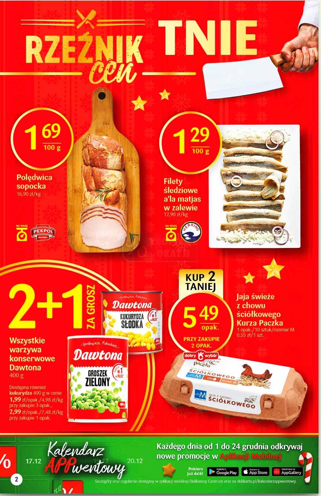 Gazetka promocyjna Delikatesy Centrum str. 2