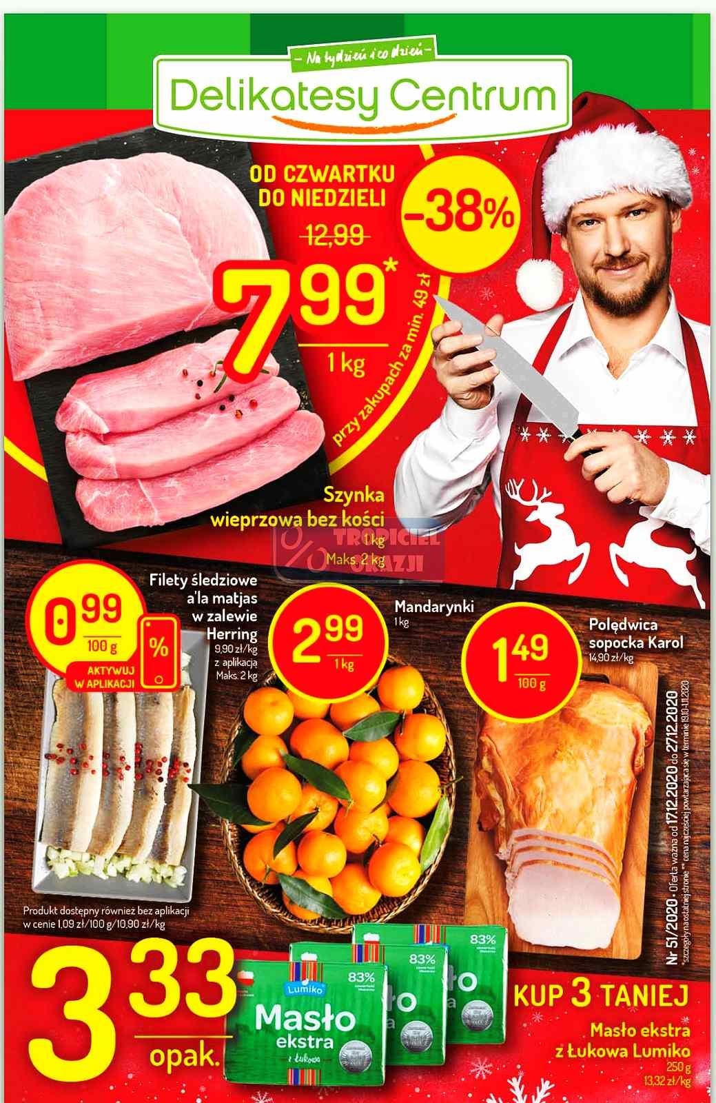 Gazetka promocyjna Delikatesy Centrum str. 1