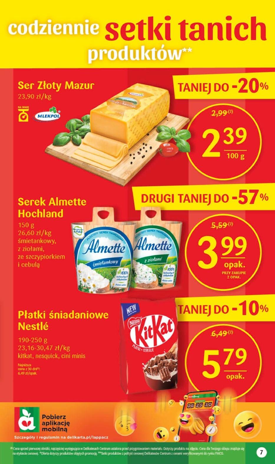 Gazetka promocyjna Delikatesy Centrum str. 6