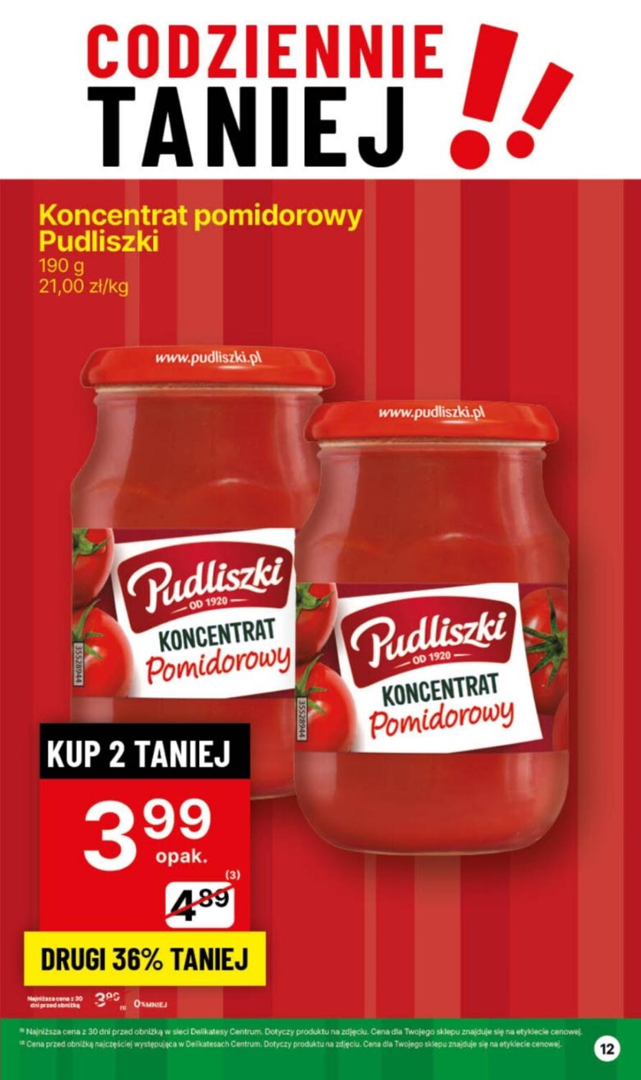Gazetka promocyjna Delikatesy Centrum str. 12
