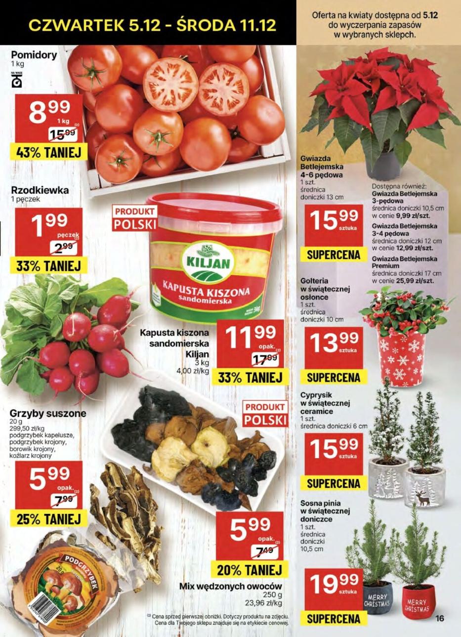 Gazetka promocyjna Delikatesy Centrum str. 16