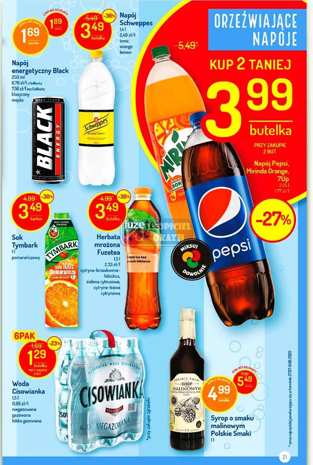 Gazetka promocyjna Delikatesy Centrum str. 21