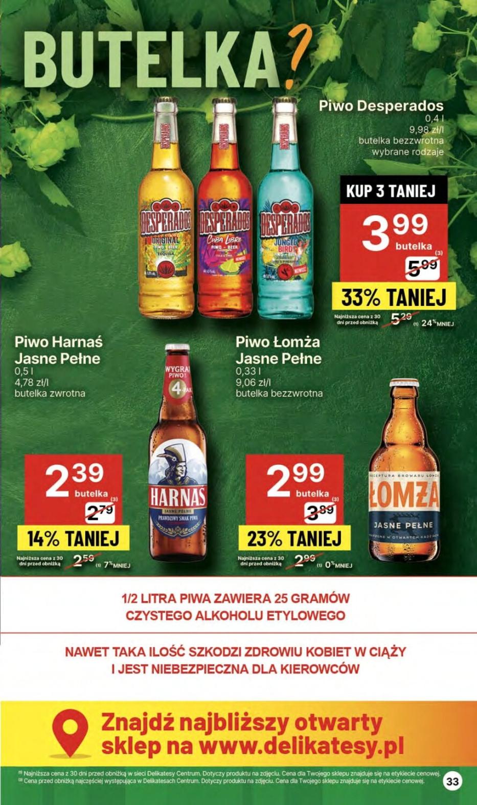 Gazetka promocyjna Delikatesy Centrum str. 33