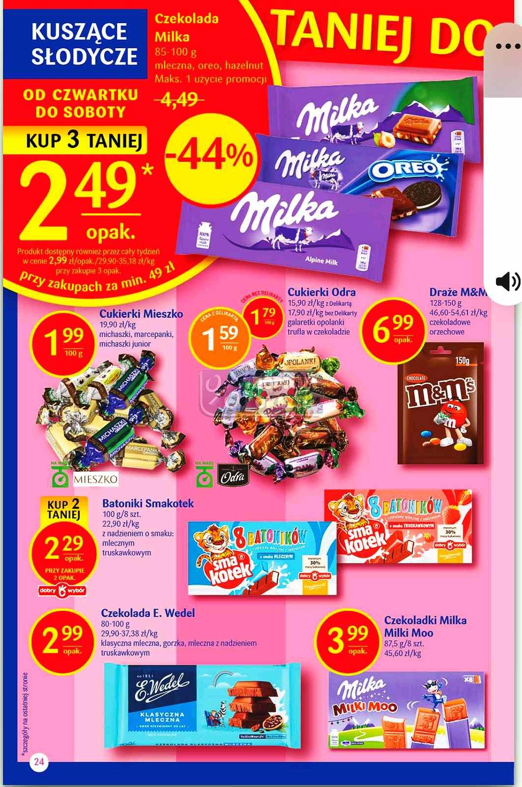 Gazetka promocyjna Delikatesy Centrum str. 24