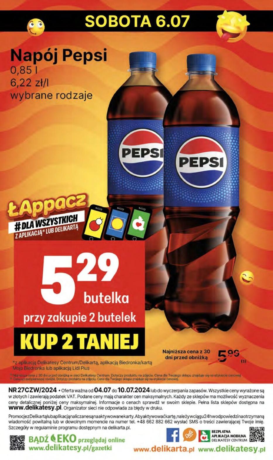 Gazetka promocyjna Delikatesy Centrum str. 38