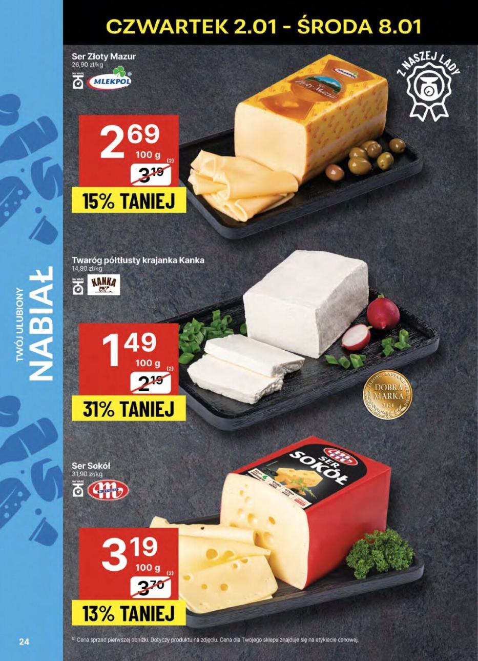 Gazetka promocyjna Delikatesy Centrum str. 24