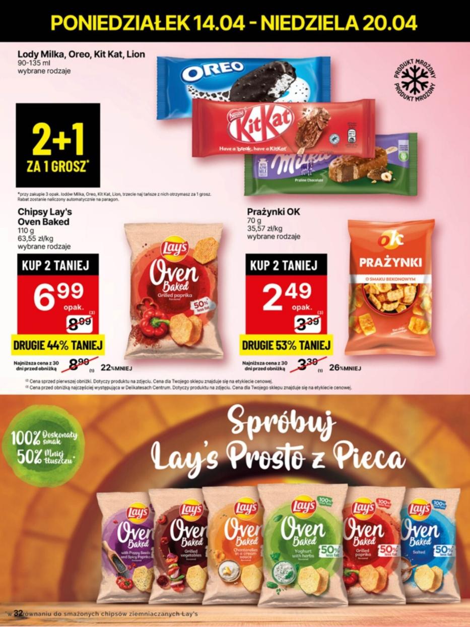 Gazetka promocyjna Delikatesy Centrum str. 32