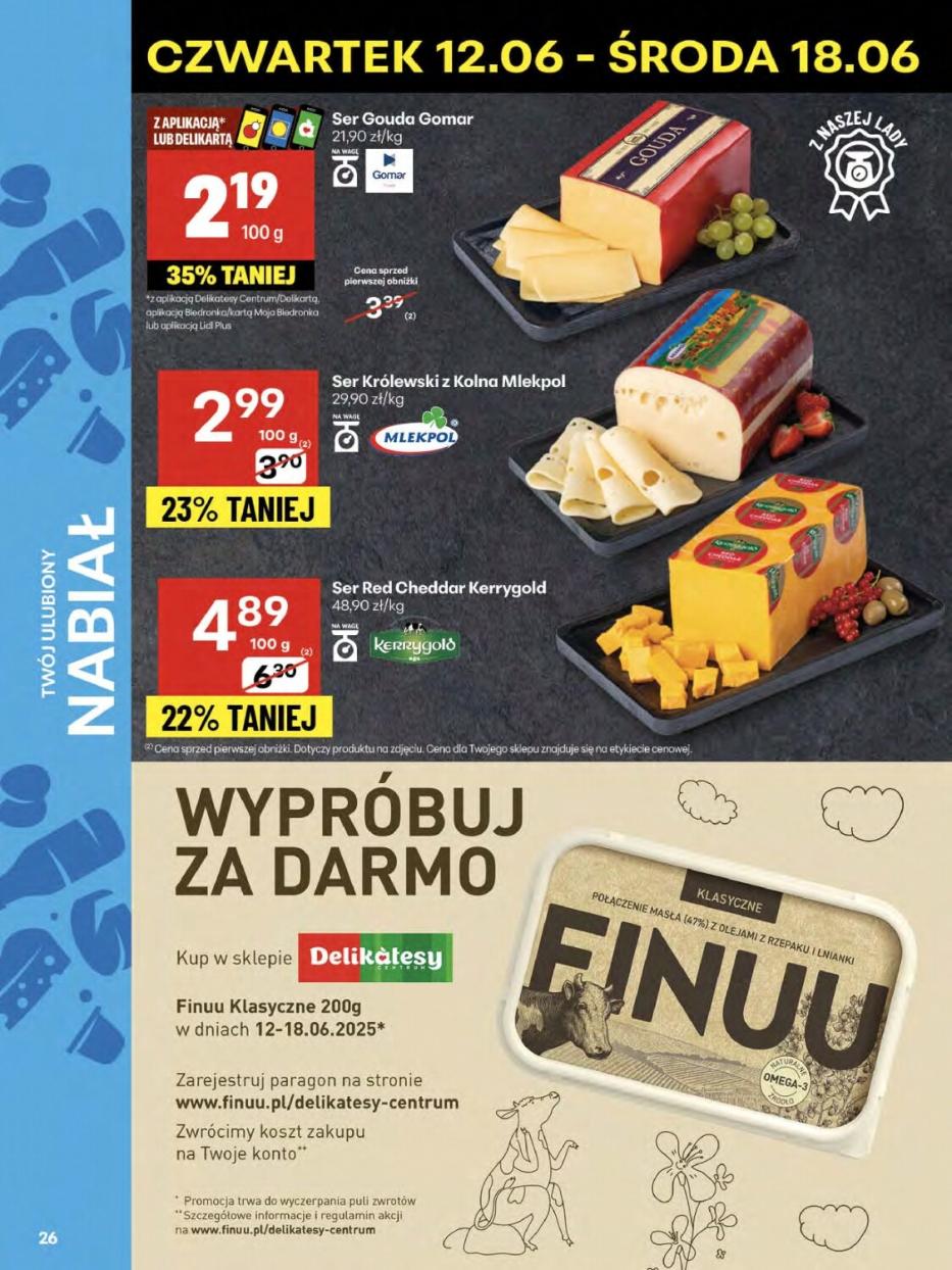 Gazetka promocyjna Delikatesy Centrum str. 26