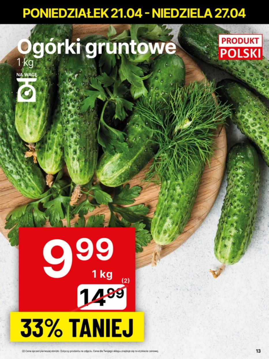 Gazetka promocyjna Delikatesy Centrum str. 13