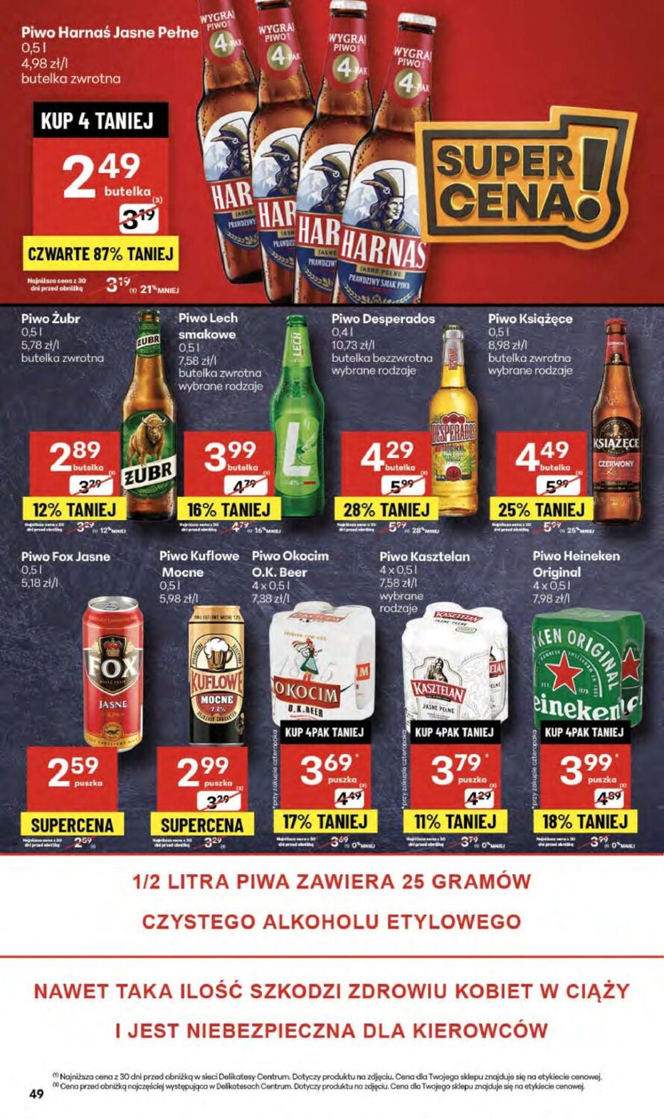 Gazetka promocyjna Delikatesy Centrum str. 49