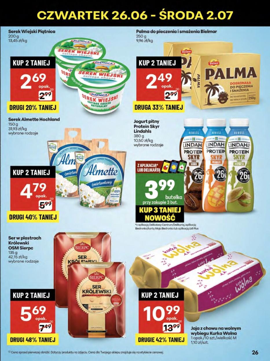 Gazetka promocyjna Delikatesy Centrum str. 26