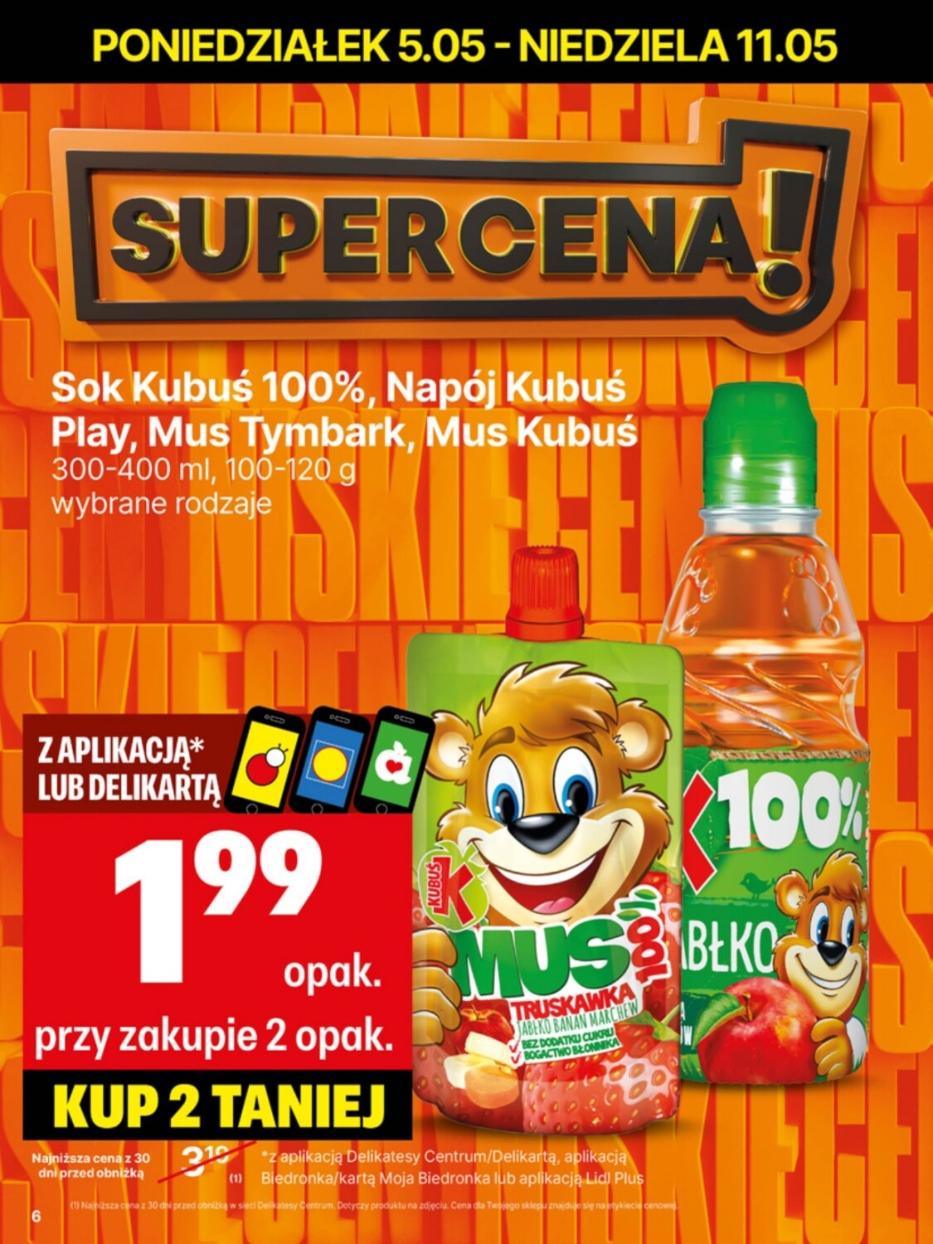 Gazetka promocyjna Delikatesy Centrum str. 6