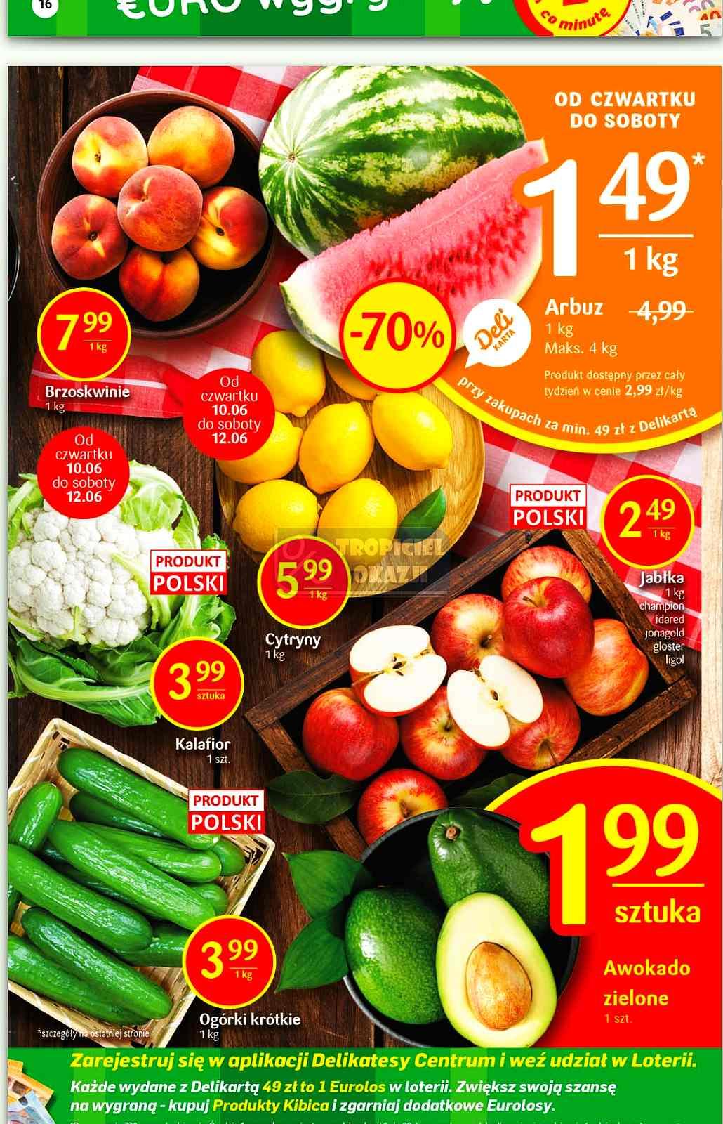 Gazetka promocyjna Delikatesy Centrum str. 17