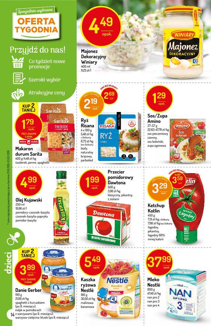 Gazetka promocyjna Delikatesy Centrum str. 14