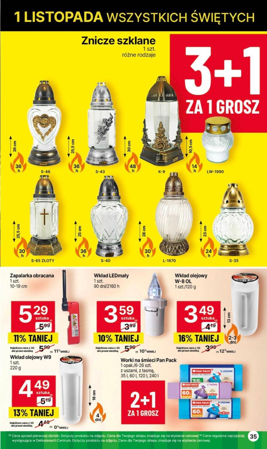 Gazetka promocyjna Delikatesy Centrum str. 35