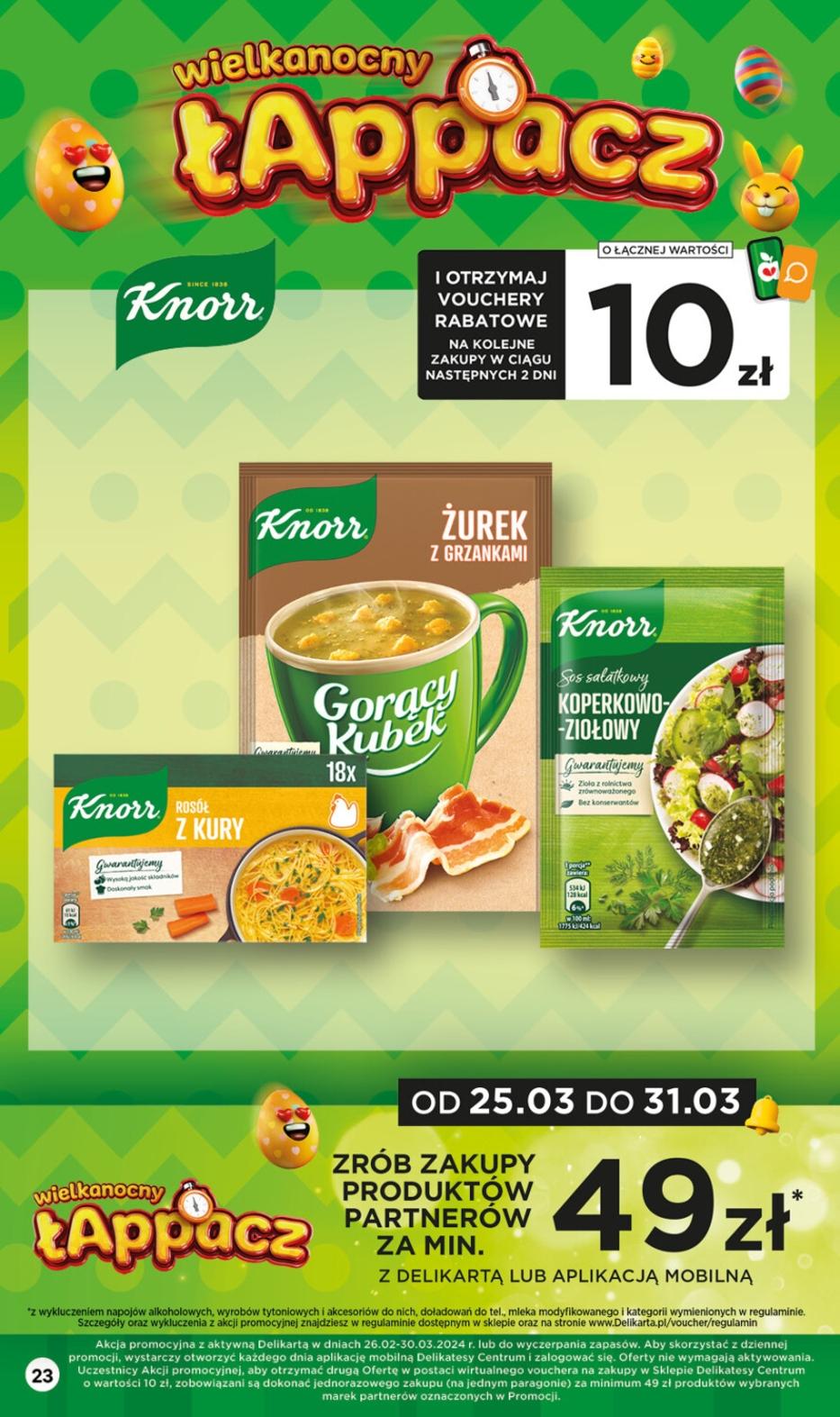 Gazetka promocyjna Delikatesy Centrum str. 23