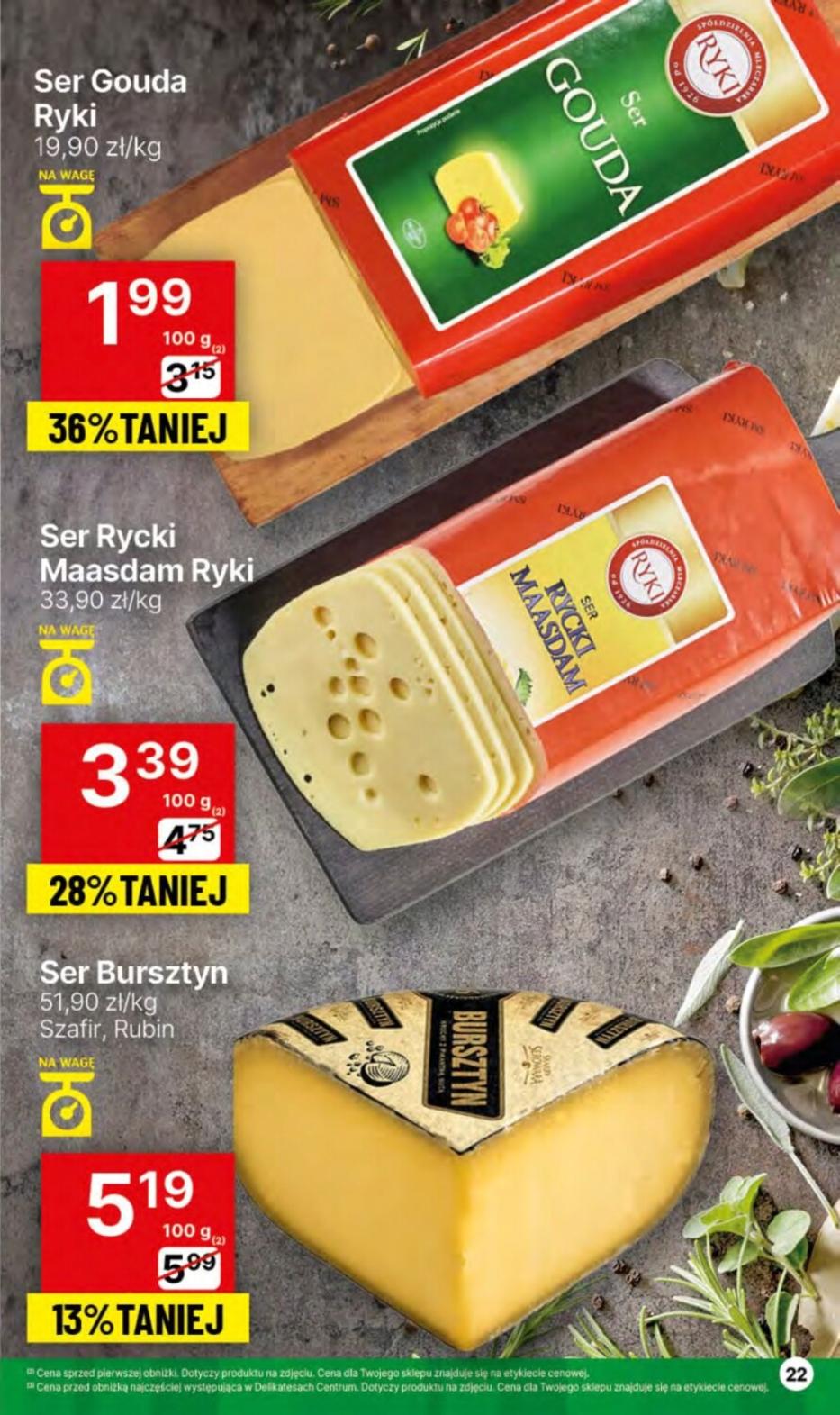Gazetka promocyjna Delikatesy Centrum str. 22