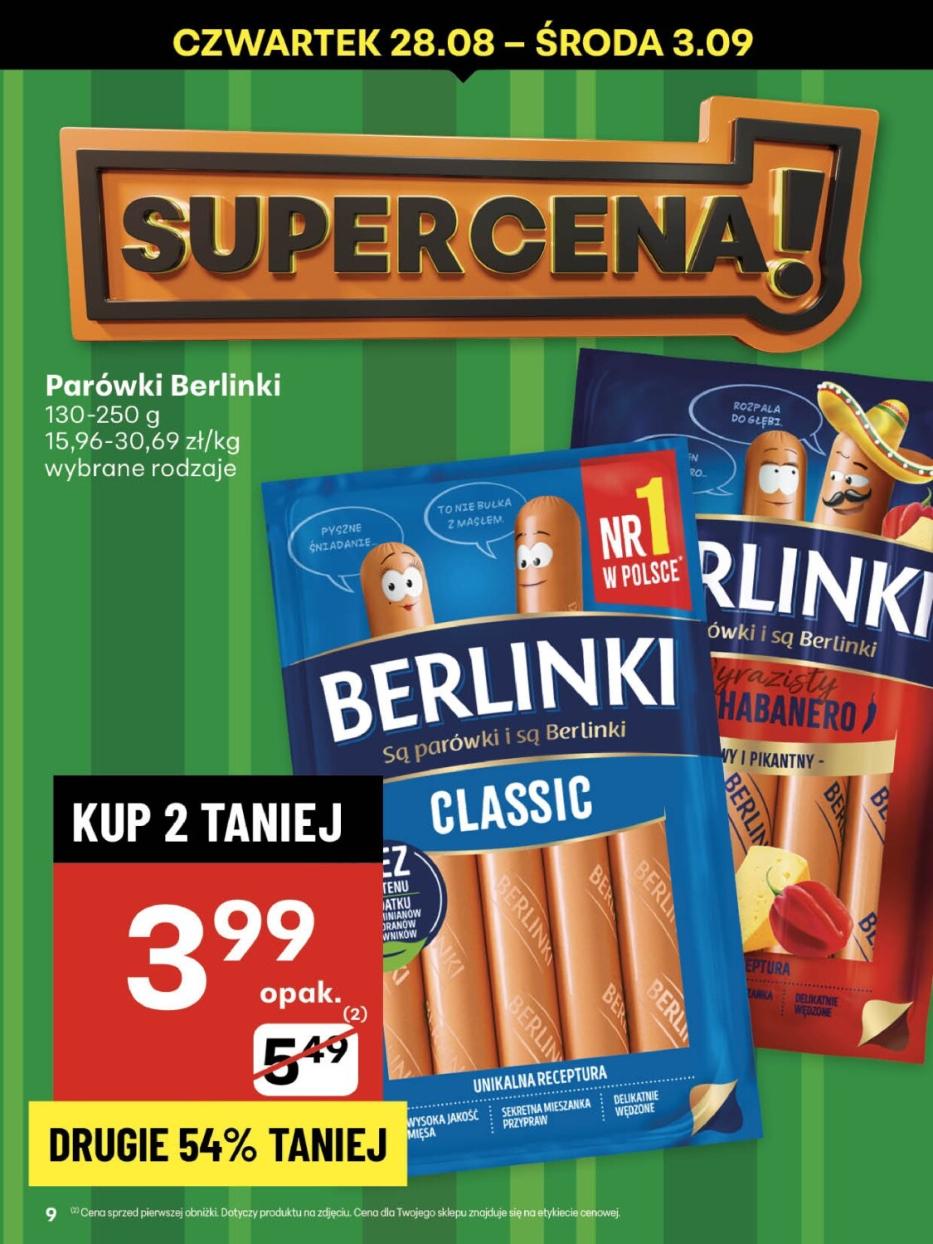 Gazetka promocyjna Delikatesy Centrum str. 9
