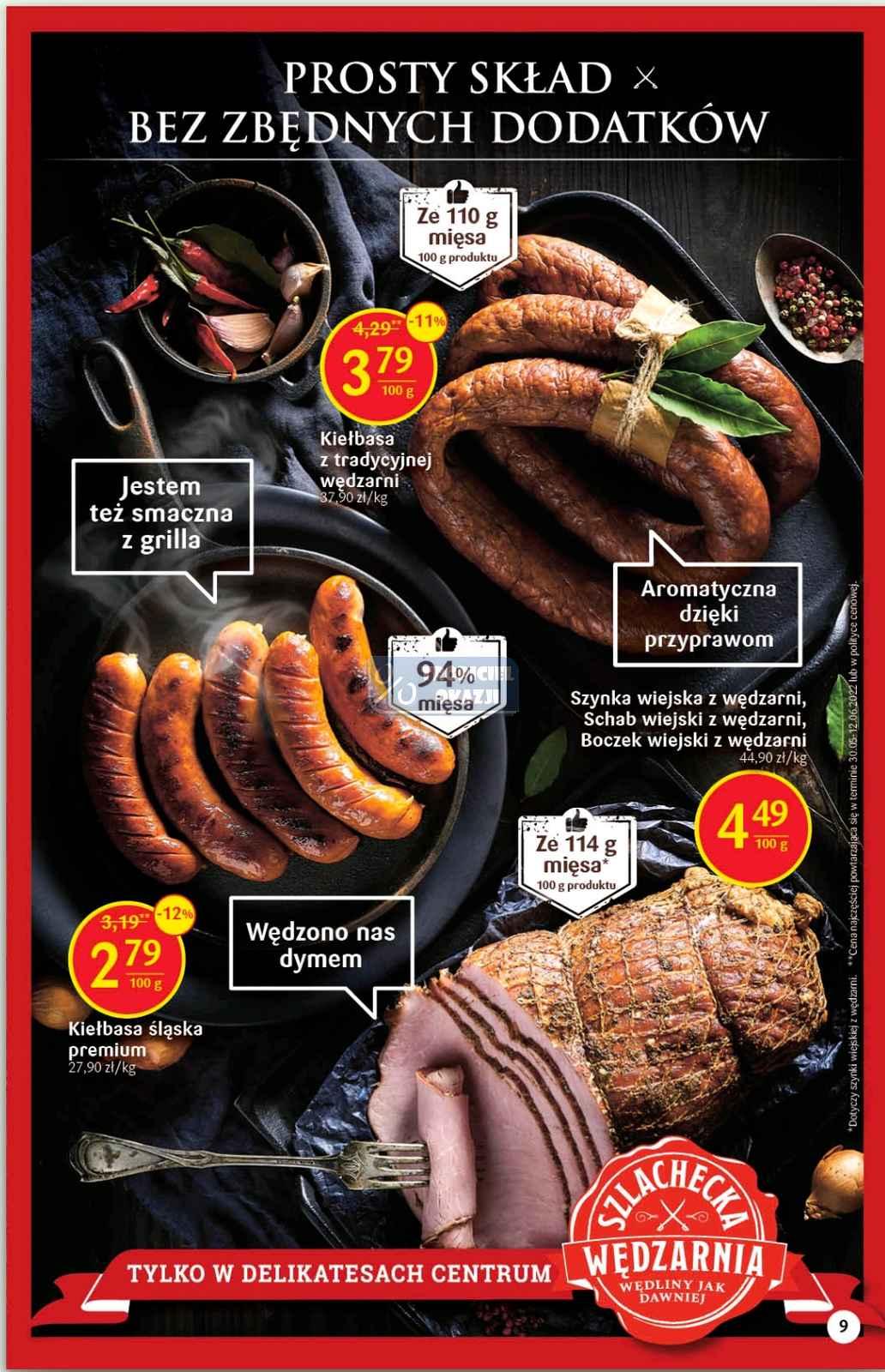 Gazetka promocyjna Delikatesy Centrum str. 9