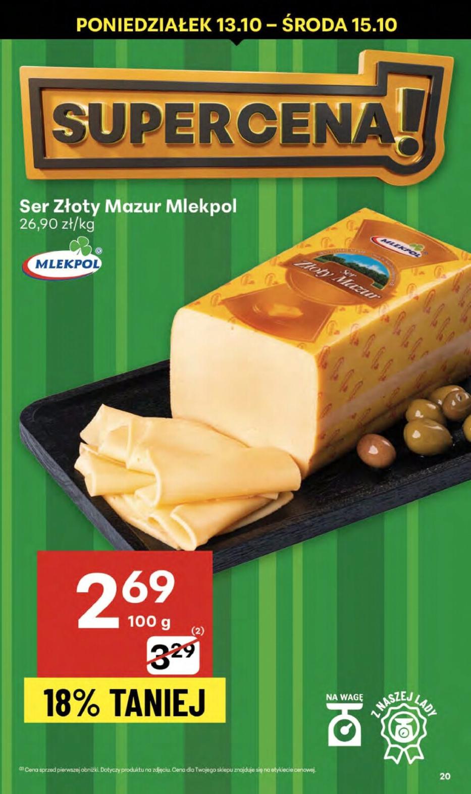 Gazetka promocyjna Delikatesy Centrum str. 20