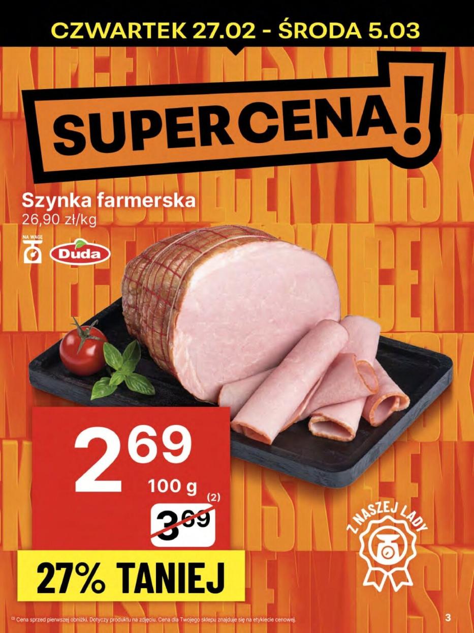 Gazetka promocyjna Delikatesy Centrum str. 3