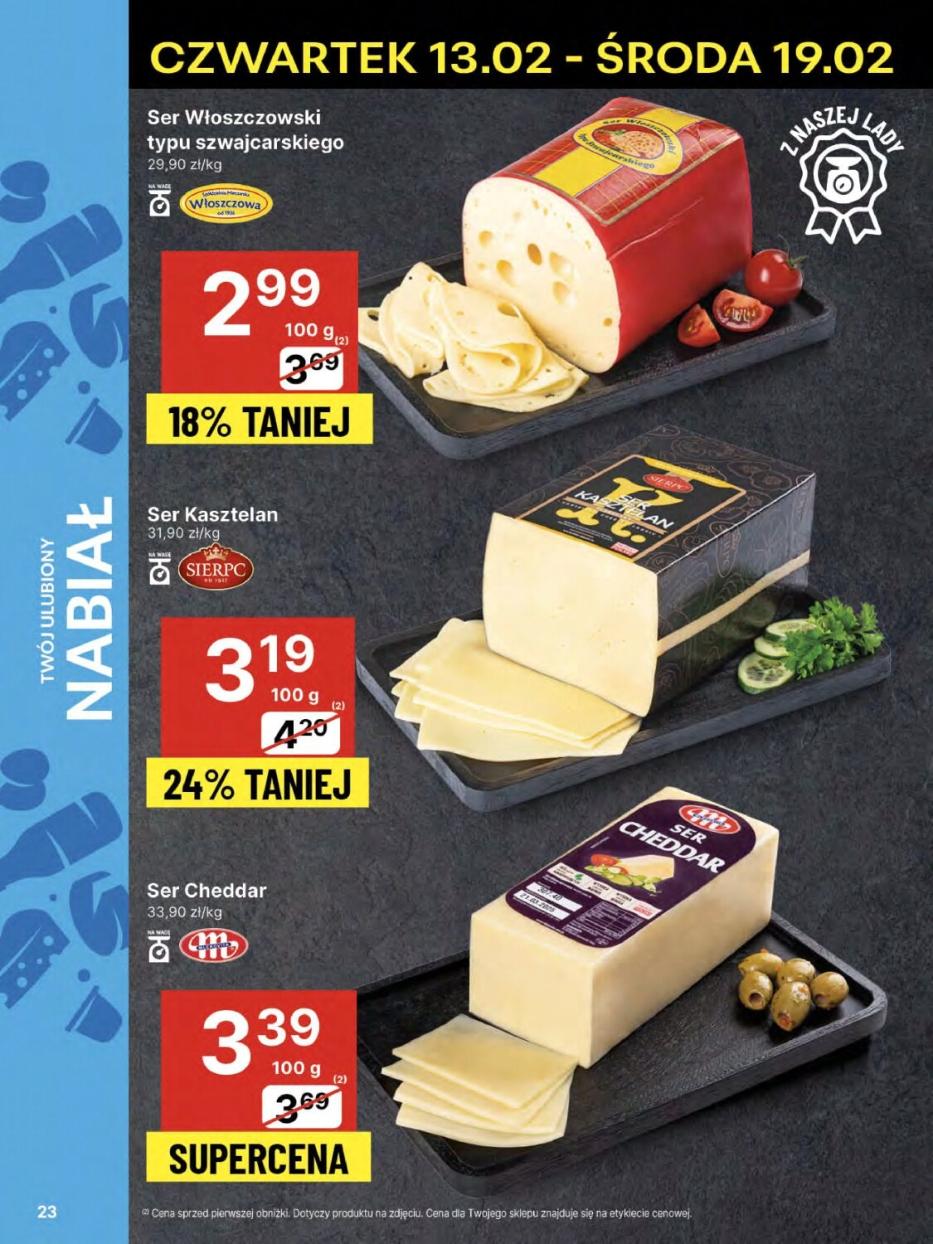 Gazetka promocyjna Delikatesy Centrum str. 23