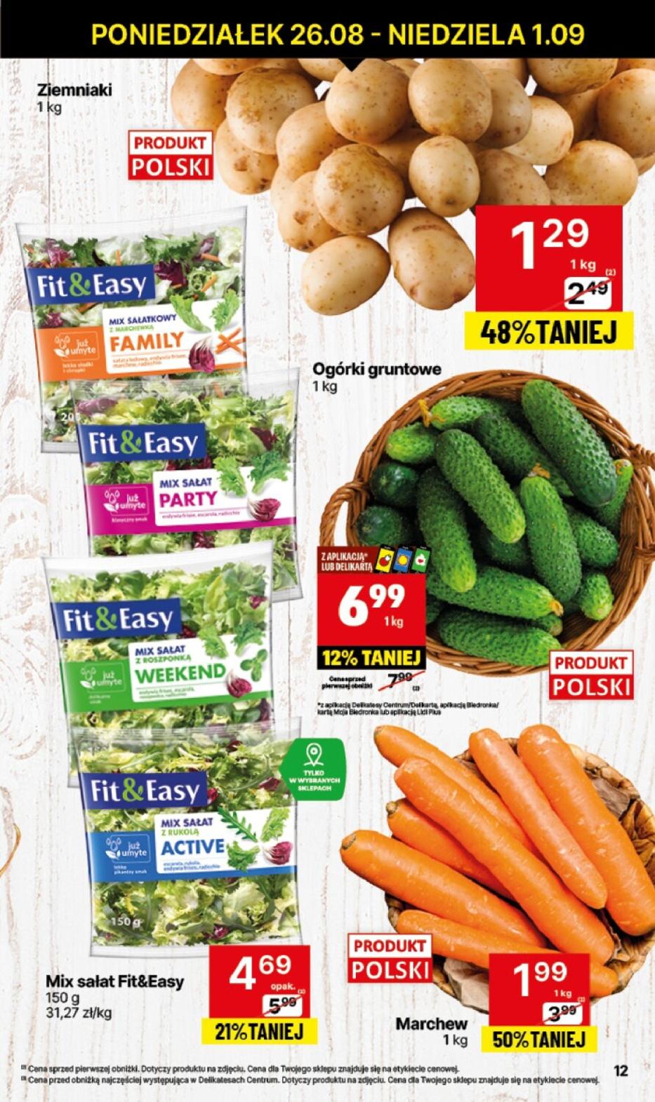 Gazetka promocyjna Delikatesy Centrum str. 12
