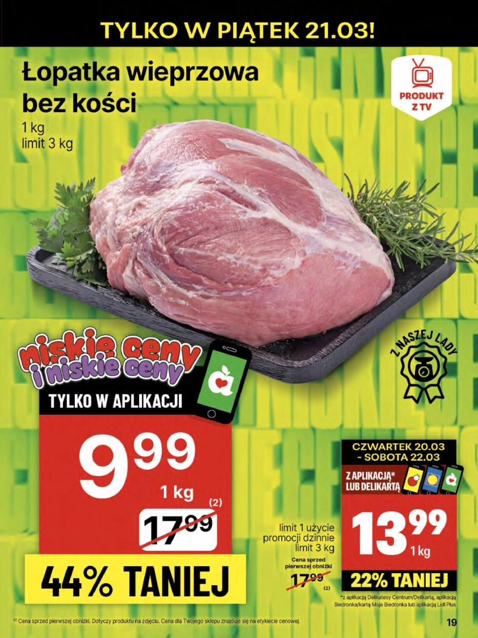 Gazetka promocyjna Delikatesy Centrum str. 19