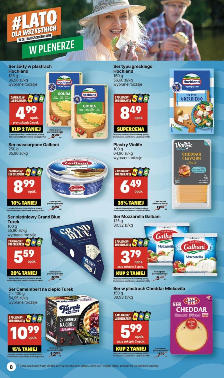 Gazetka promocyjna Delikatesy Centrum str. 8